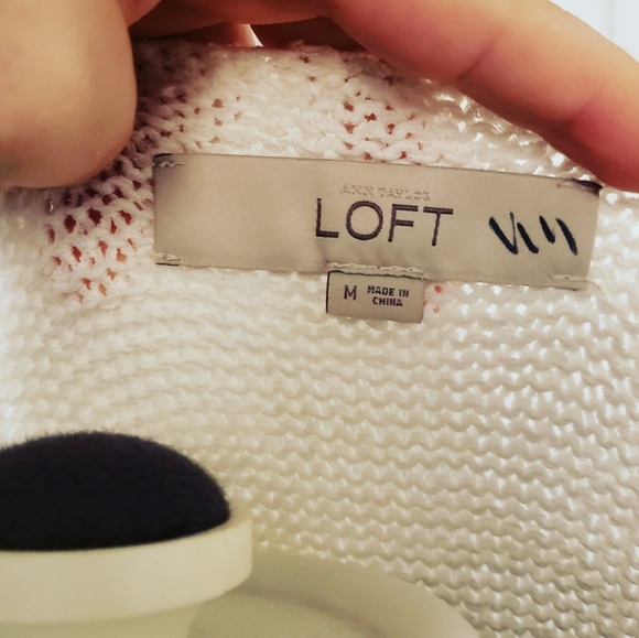 Loft Striped Knit Sweater - Picture 4 of 6